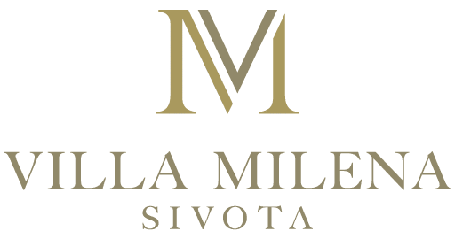Villa Milena -Λογότυπο Footer
